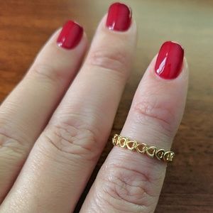 AmberRenée & Co Jewelry - 18k Gold Eternity True Love Hearts Band AmberRenée & Co Jewelry - 18k Gold Eternity True Love Hearts Band